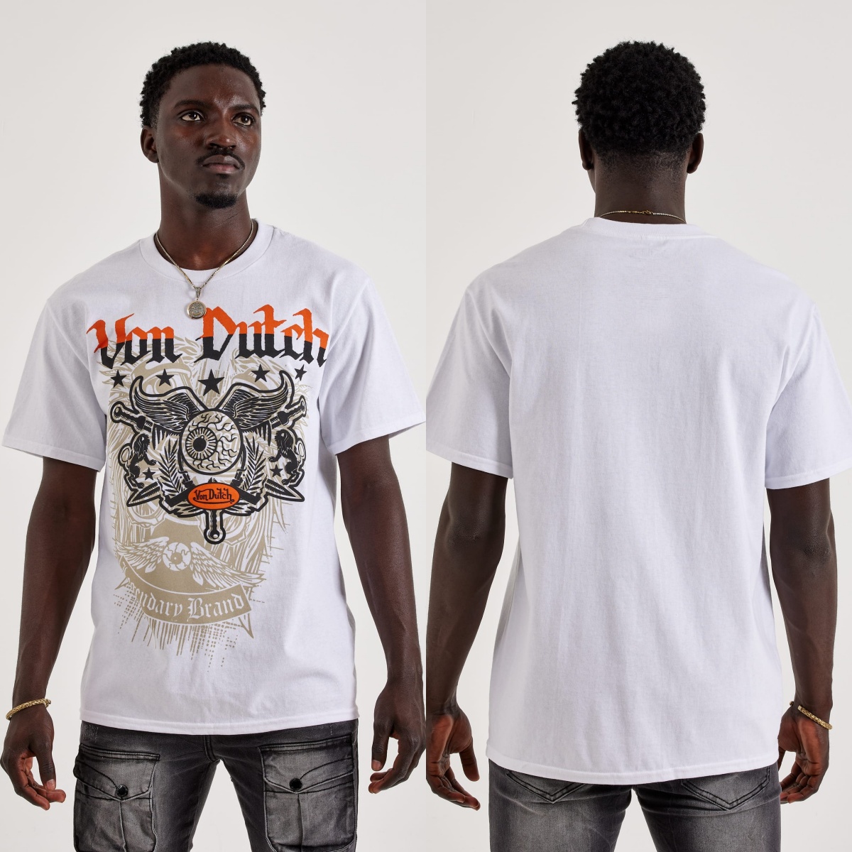 Streetwear Brand With Eye - Футболка Moto Flying Eye Von Motorcycle