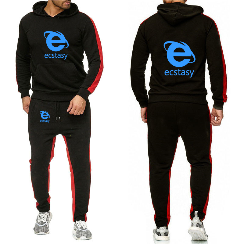 Streetwear Brand With Eye - Мужские худи и брюки Streetwear Ecstasy