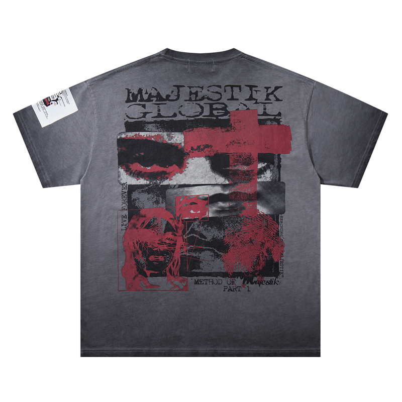 Streetwear Brand With Eye - Футболка оверсайз от бренда Streetwear с