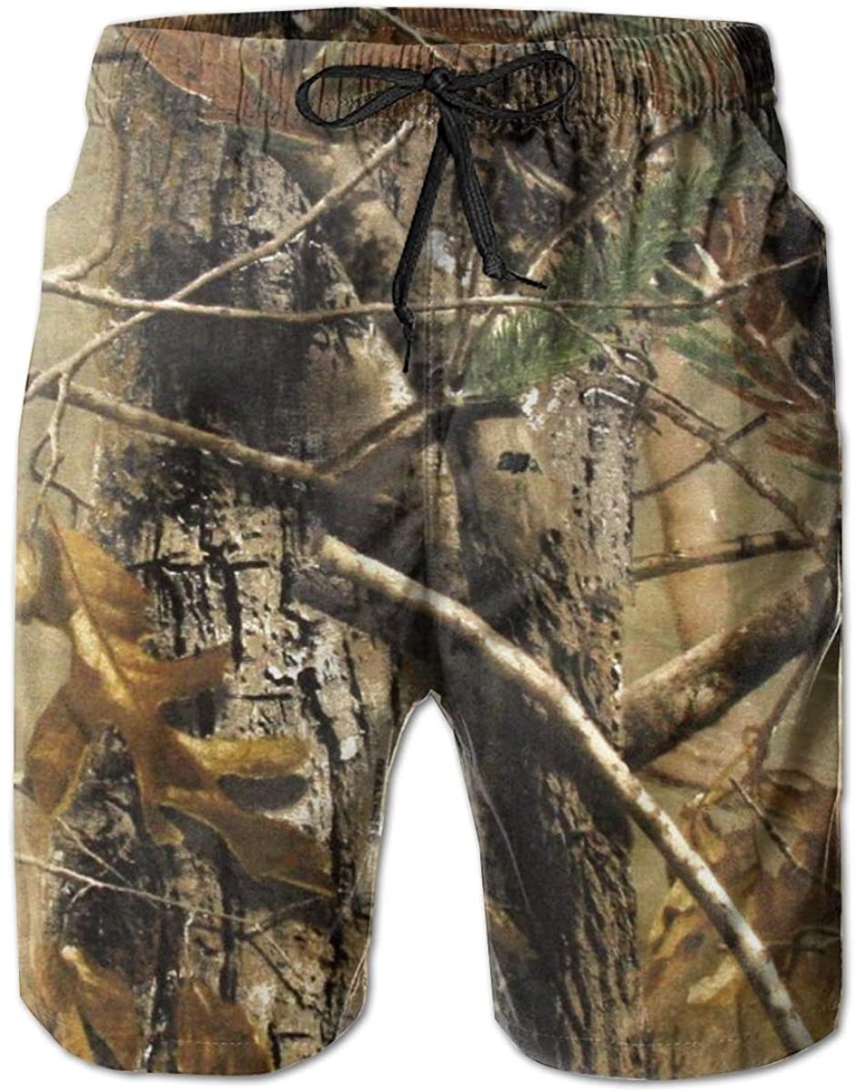 A Bathing Ape Camo - Мужские камуфляжные плавки Realtree из полиэстера,