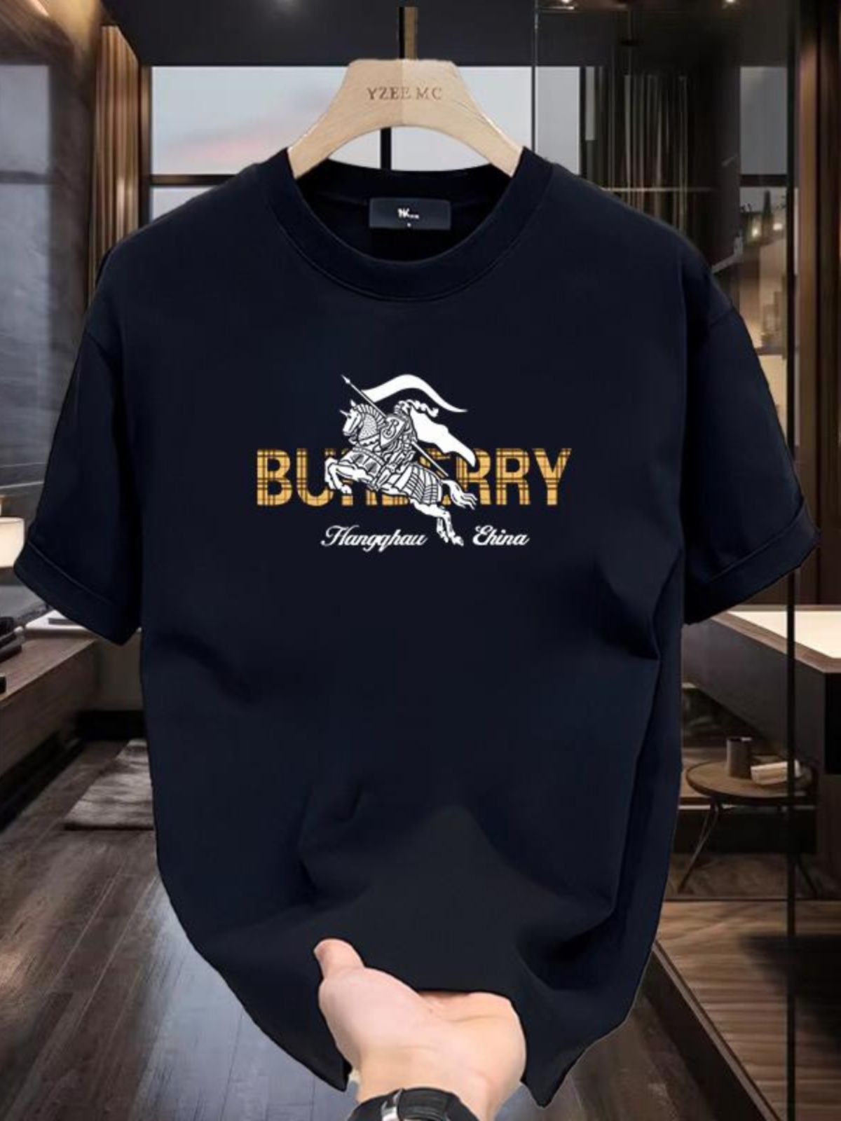 Quality Streetwear Brand - Мужская футболка из 100% хлопка с