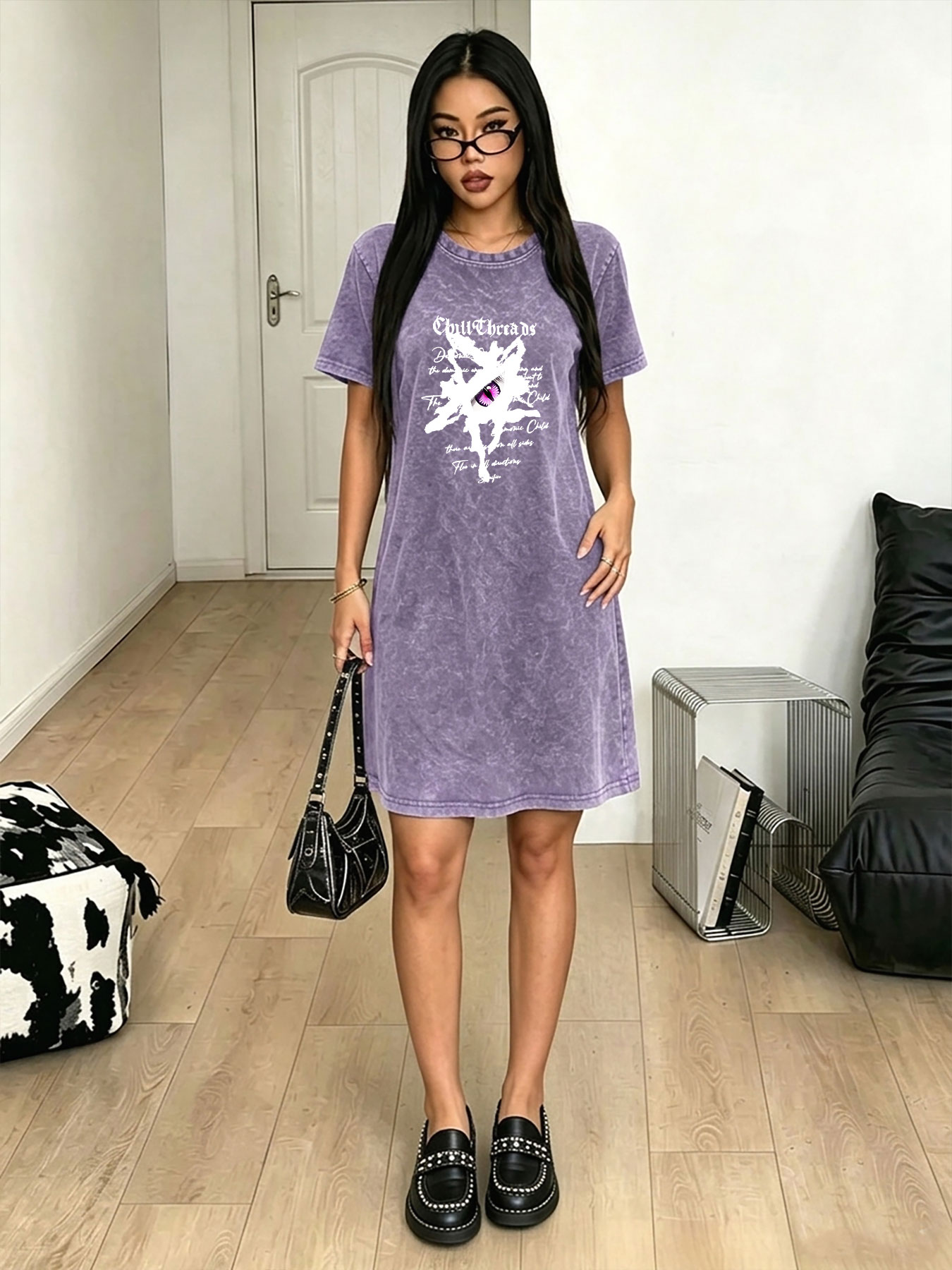 Женское винтажное платье-футбо – обзор и цена Streetwear Brand With Eye