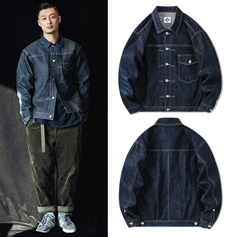 Мужская джинсовая куртка Tide, – обзор и цена Streetwear Brand Jacket
