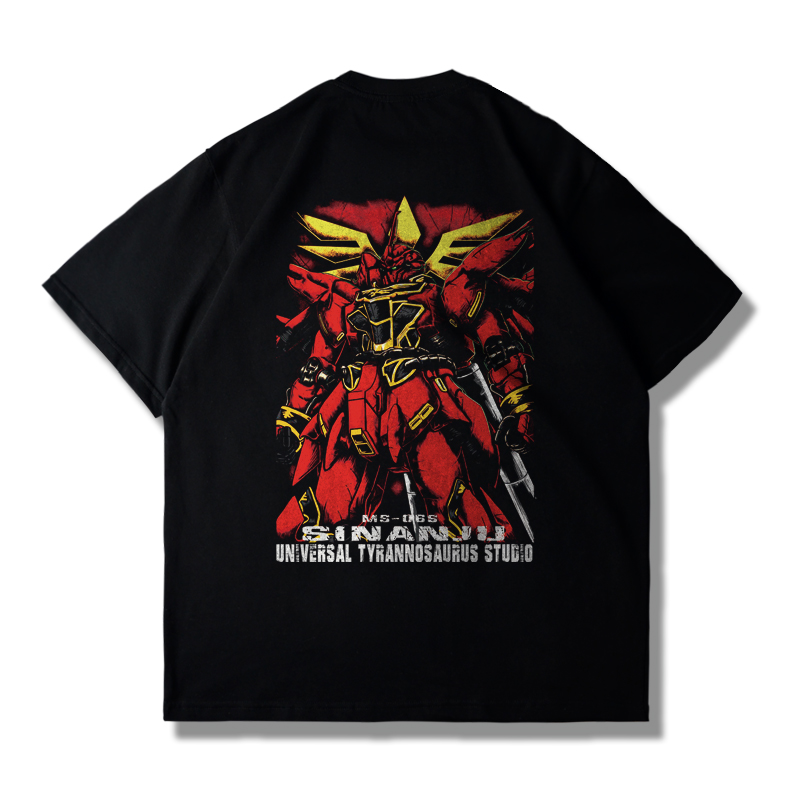 Футболки с рисунком Gundam, му – обзор и цена Streetwear Brand Model