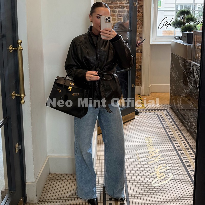 Модное черное пальто из искусс – обзор и цена Streetwear Brand Jacket