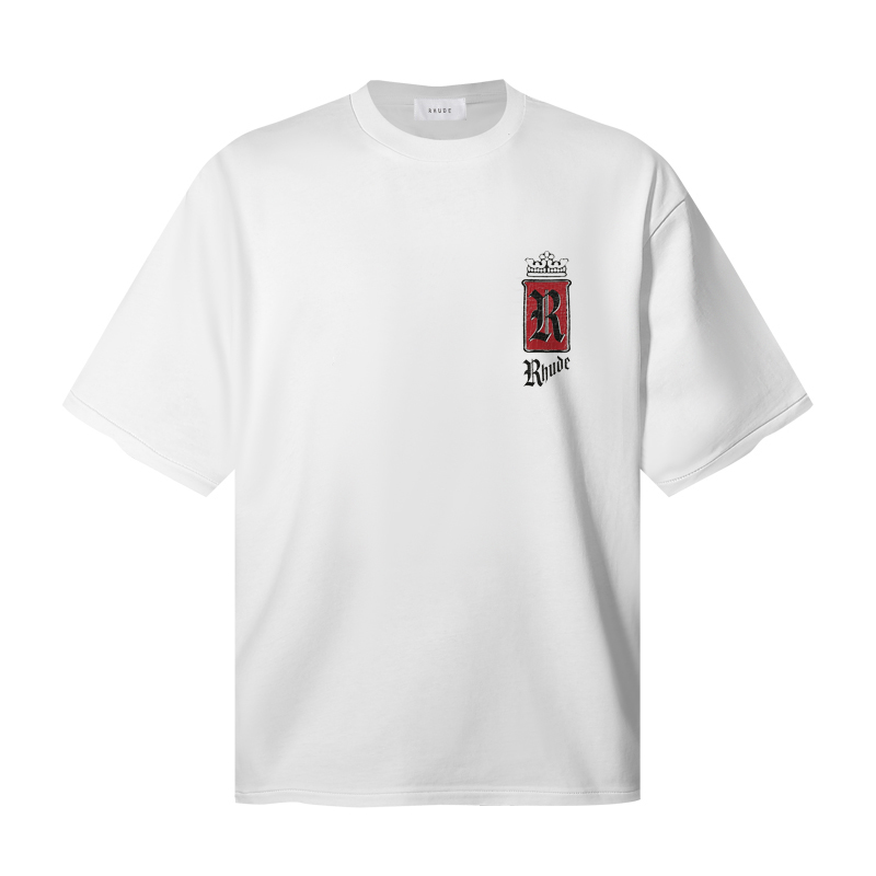 Футболка Rhude с буквенным при – обзор и цена Quality Streetwear Brand