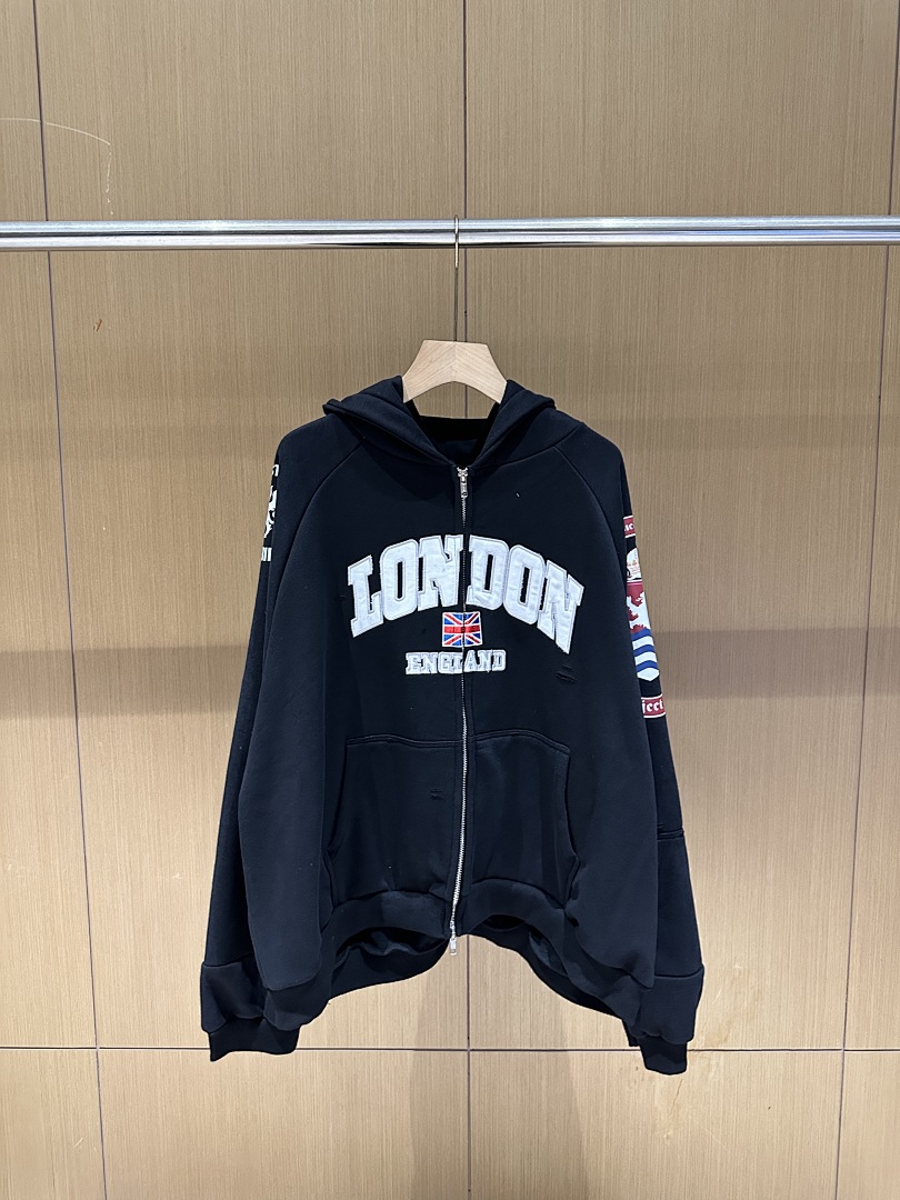 Худи на молнии унисекс 25S с э – обзор и цена Streetwear Brands London